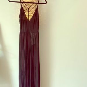 Silence and noise long dress